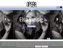 Tablet Screenshot of opera-magazine.com